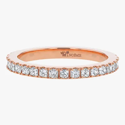 14K H-I/SI Princess Cut Diamond Eternity Band Ring