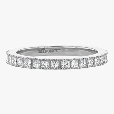 14K H-I/SI Princess Cut Diamond Eternity Band Ring