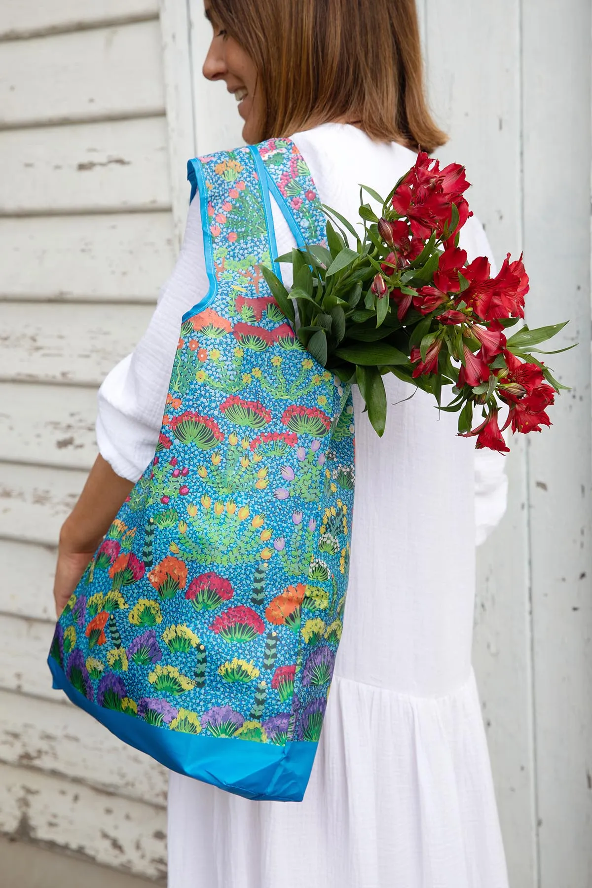 Aboriginal Epenarra Recycled Plastic Bottle Bag 45cm