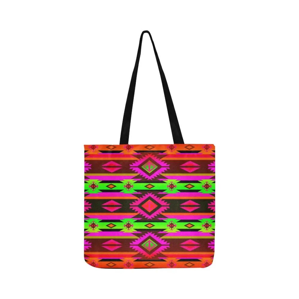 Adobe Afternoon Reusable Shopping Bag (Two sides)