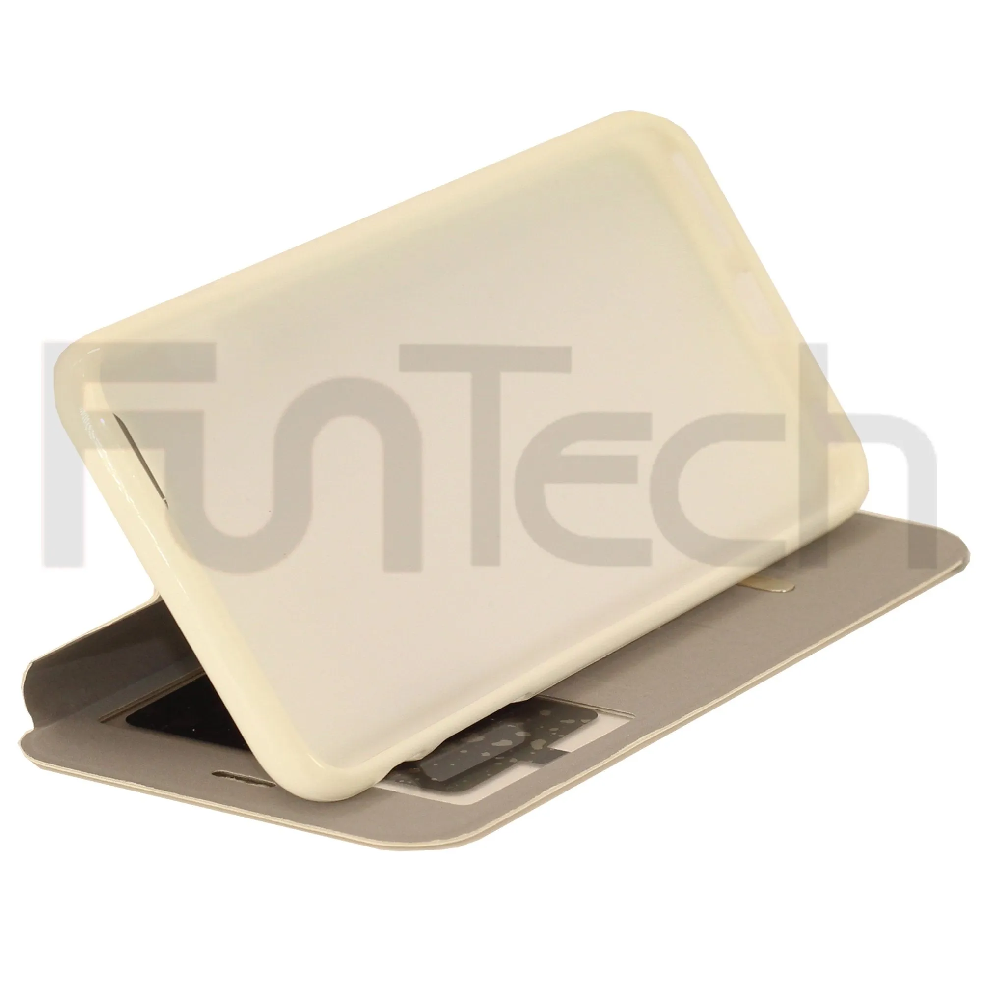 Apple iPhone 6 Plus / 6s Plus, Skylight Leather Case White