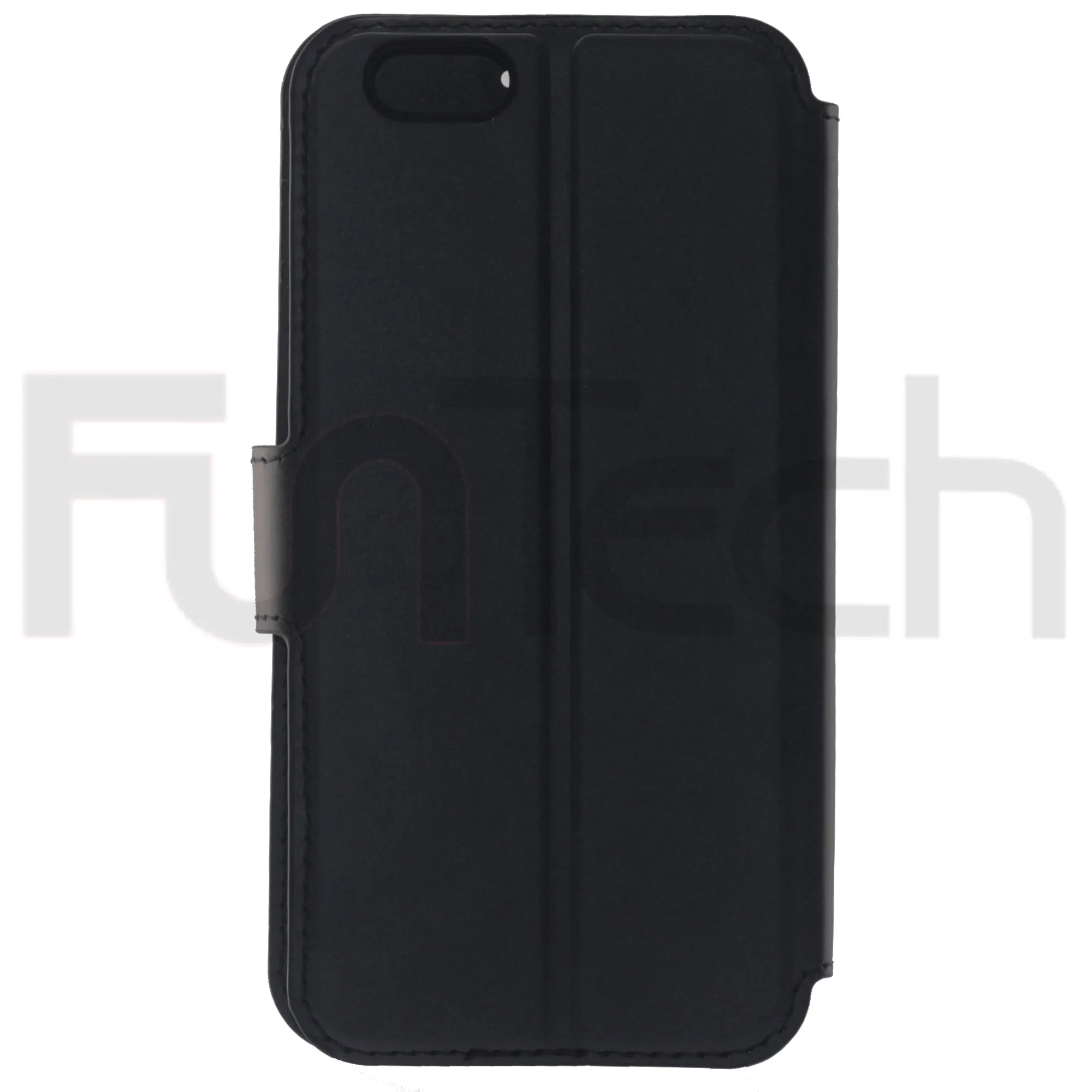 Apple, iPhone 6/6S, Leather Wallet Case, Color Black.