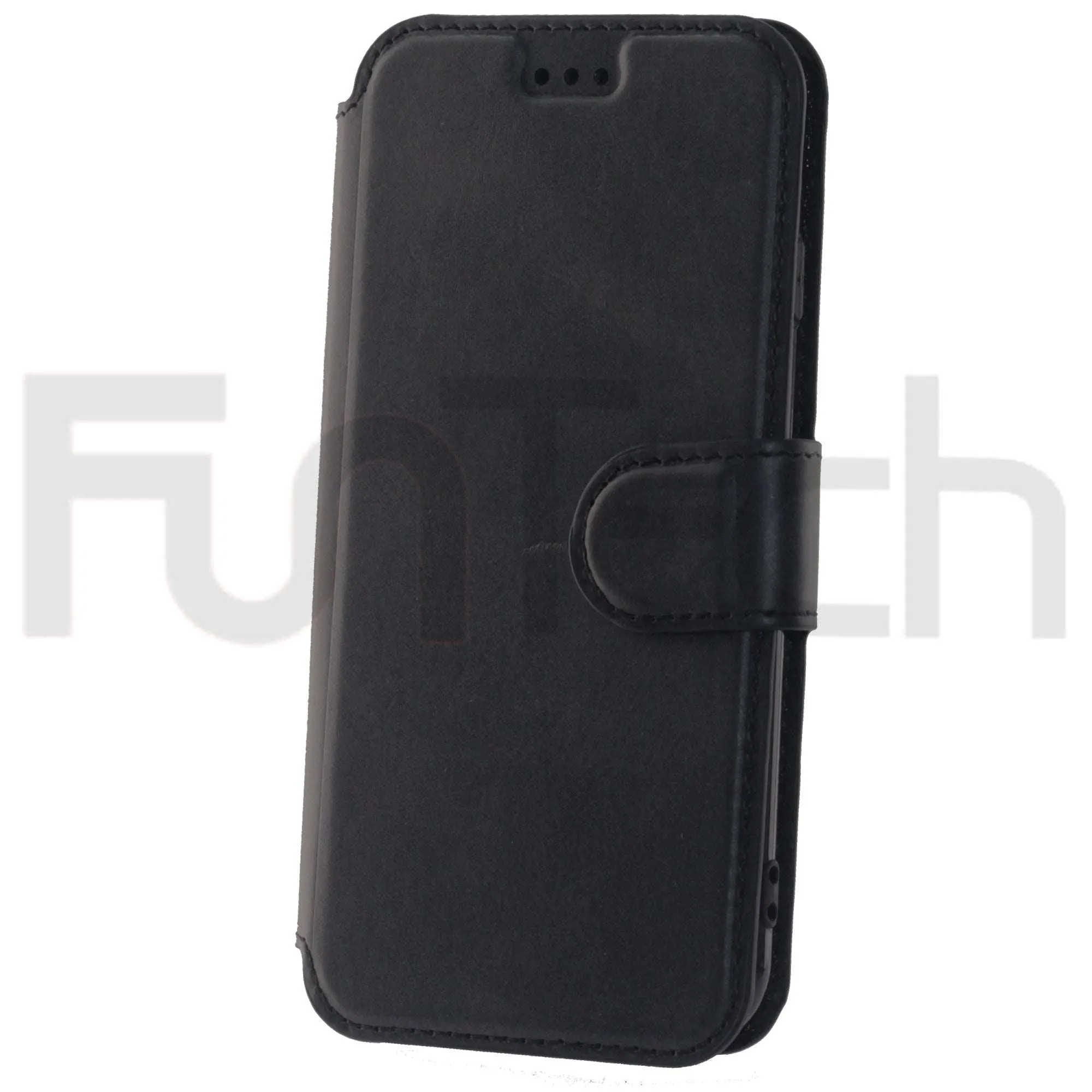 Apple, iPhone 6/6S, Leather Wallet Case, Color Black.
