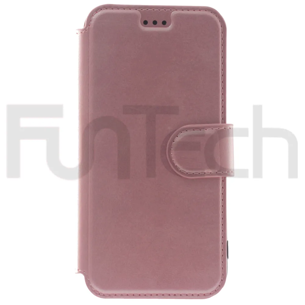 Apple, iPhone 6/6S, Leather Wallet Case, Color Pink.