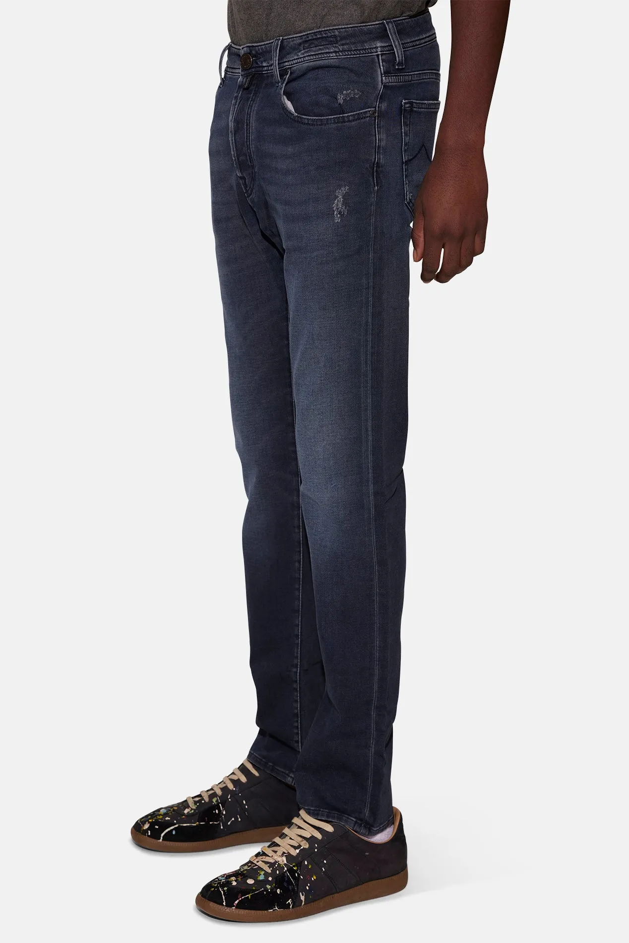 Bard 12oz Soft Stretch Denim Dark Blue