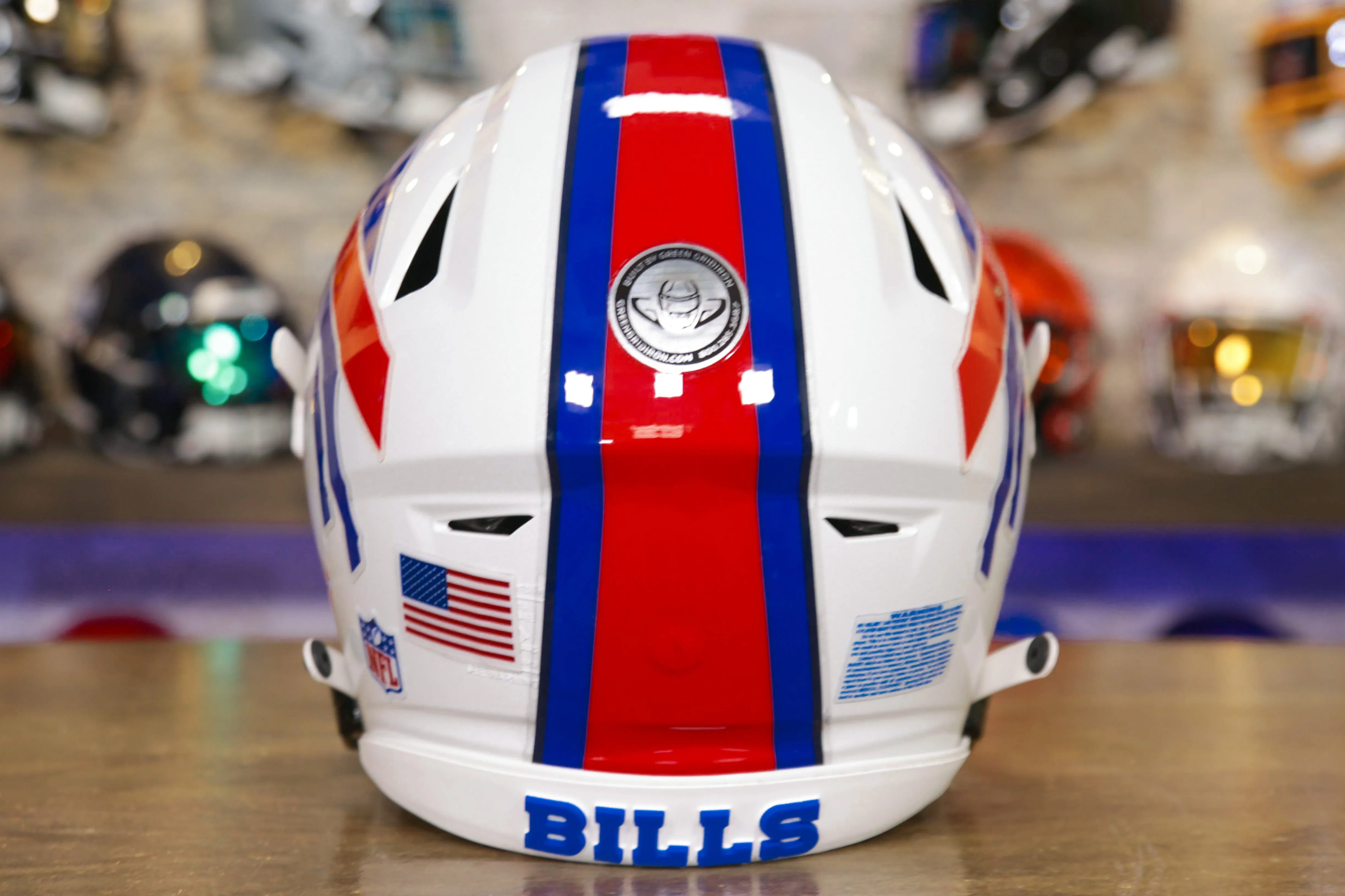 Buffalo Bills Riddell SpeedFlex Helmet - GG Edition 00350
