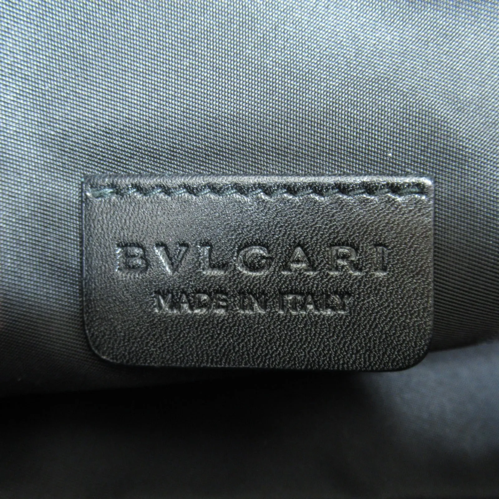 Bvlgari Canvas Cosmetic Pouch Canvas Vanity Bag