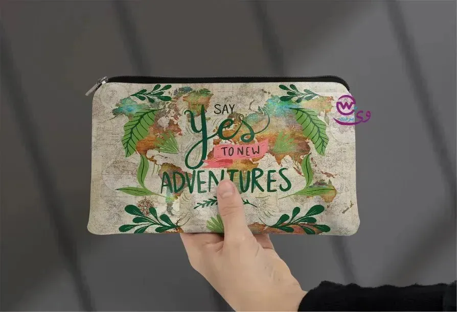 Canvas - Pencil Case -Traveler