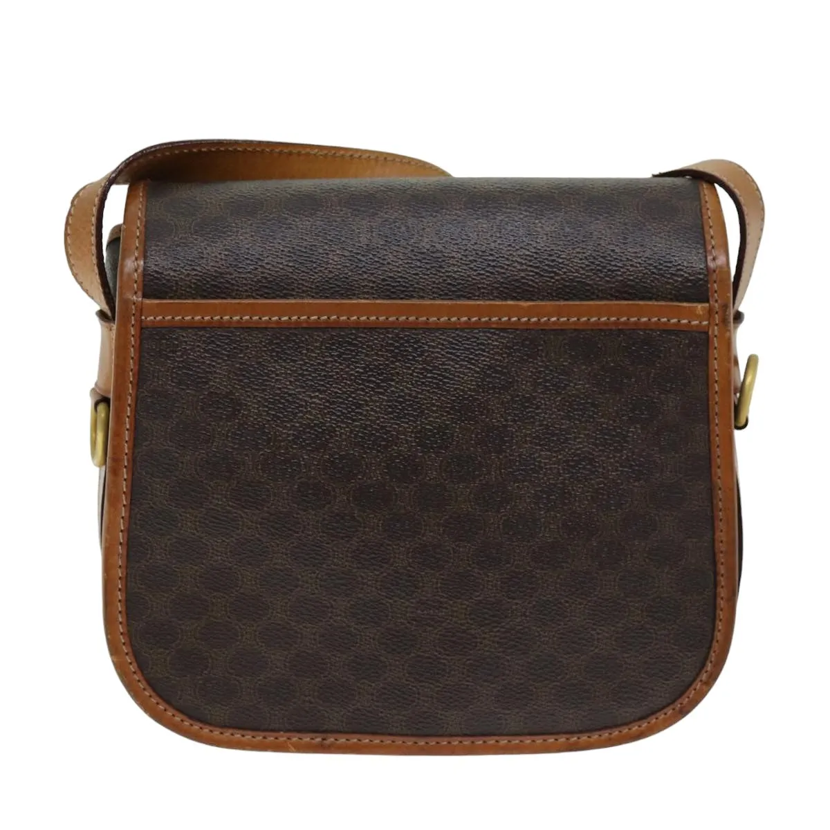 CELINE Macadam Canvas Shoulder Bag Macadam Canvas Auth ep4296