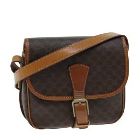 CELINE Macadam Canvas Shoulder Bag Macadam Canvas Auth ep4296