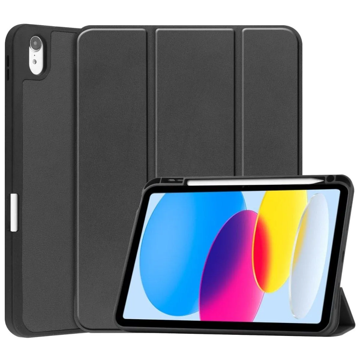 Celsa Tri-Fold Case for iPad 10th Generation 2022 with Pencil Holder