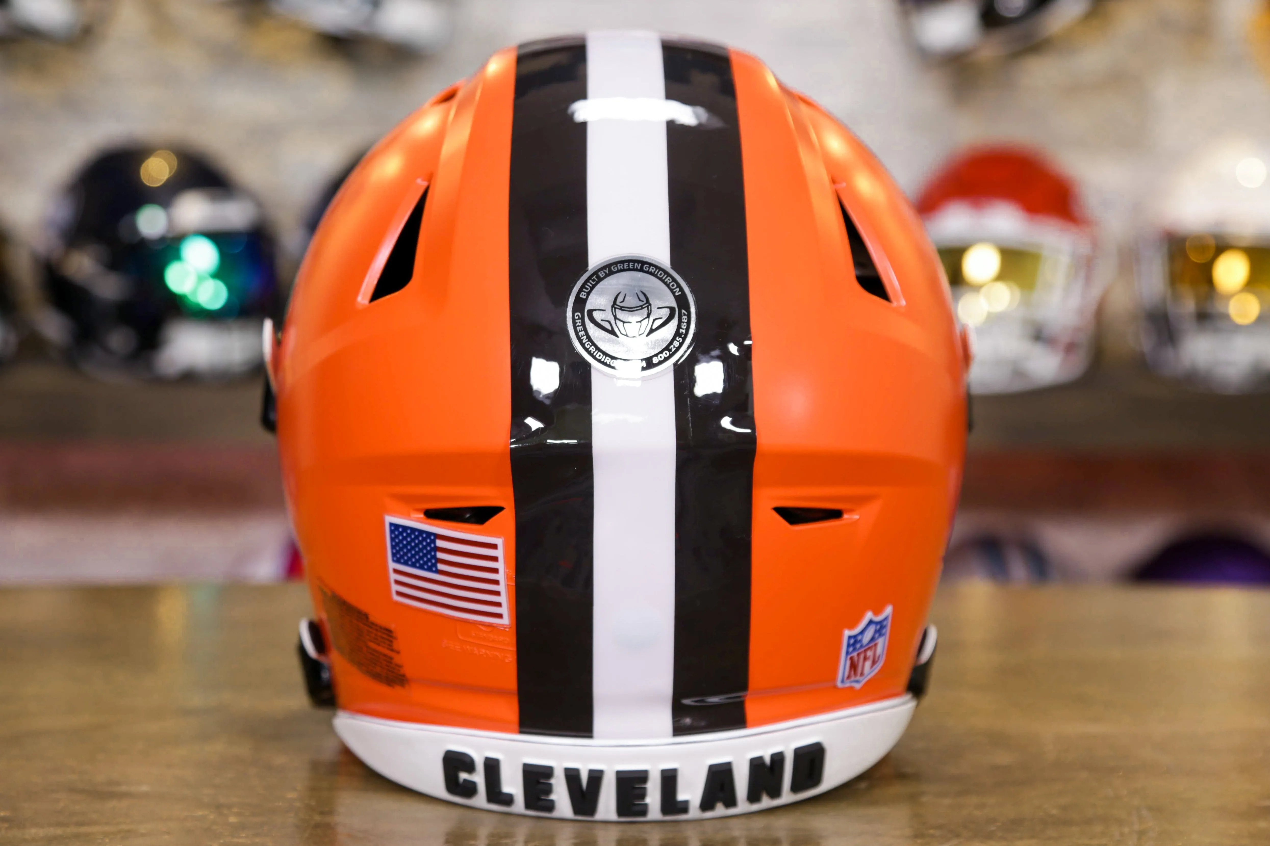 Cleveland Browns Riddell SpeedFlex Helmet - GG Edition 00354