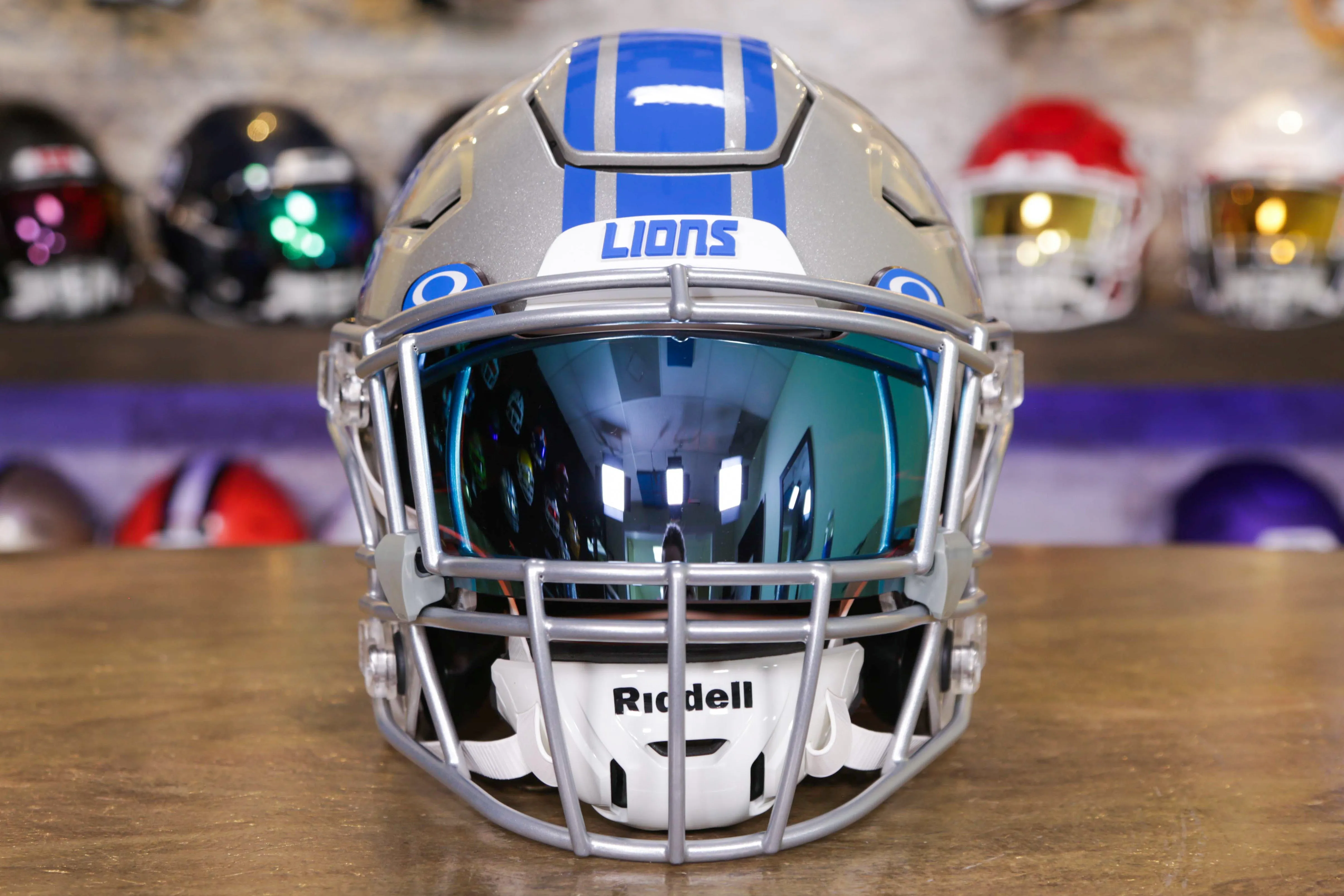 Detroit Lions Riddell SpeedFlex Helmet - GG Edition 00357