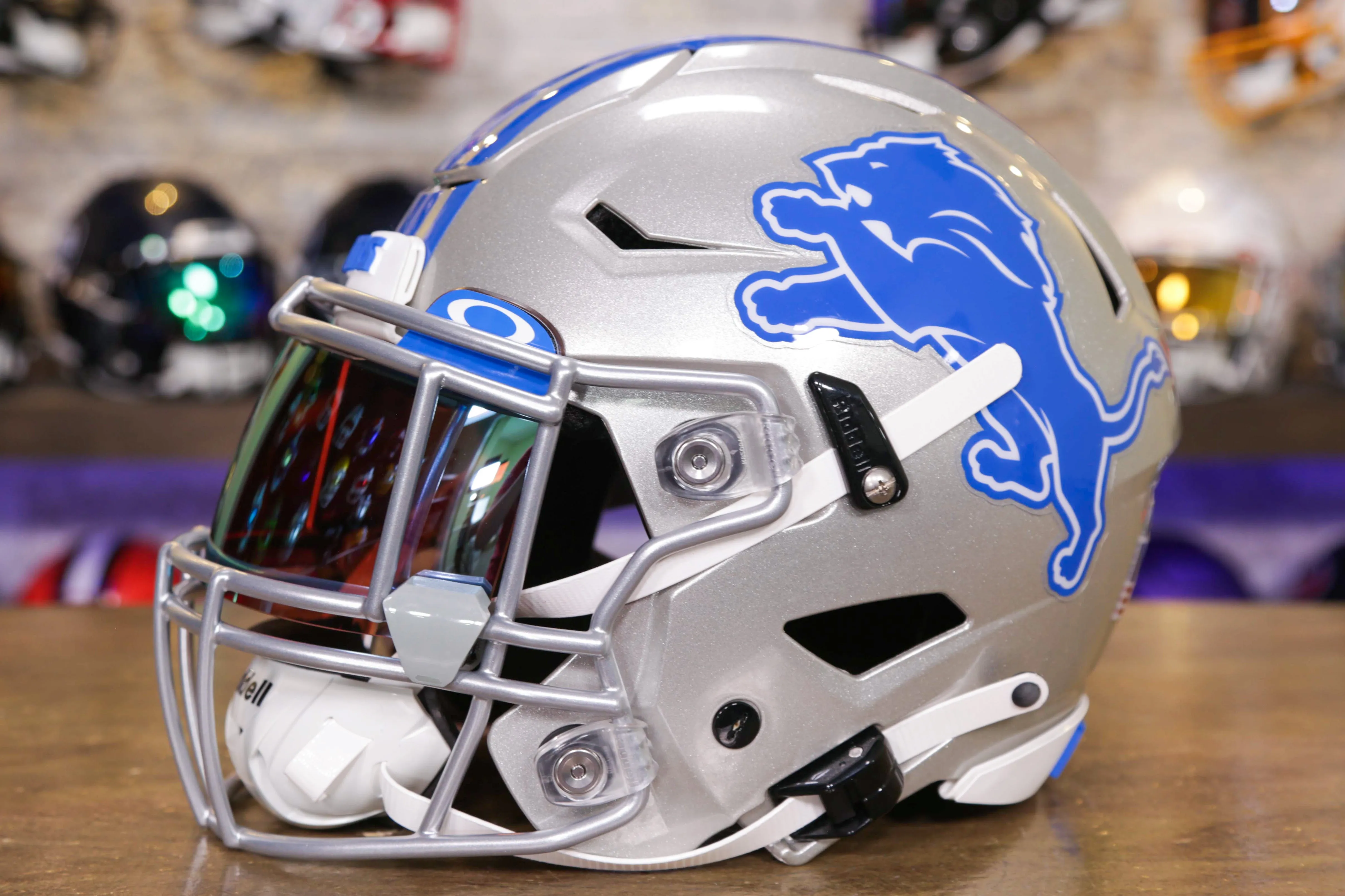 Detroit Lions Riddell SpeedFlex Helmet - GG Edition 00357