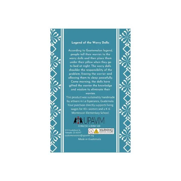 Double Comfort Worry Doll Set: Find Solace and Serenity