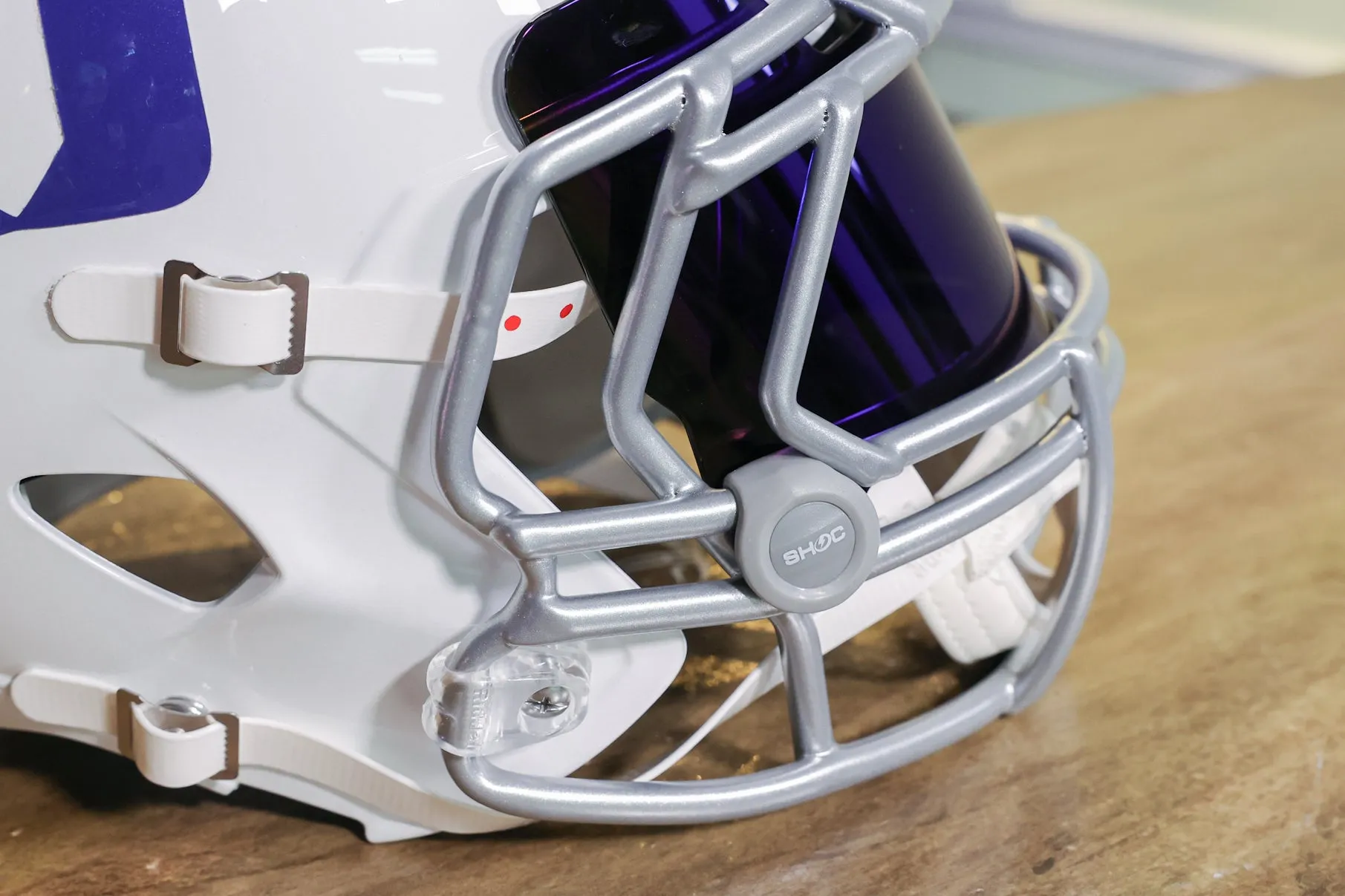 Duke Blue Devils Riddell Speed Replica Helmet - GG Edition