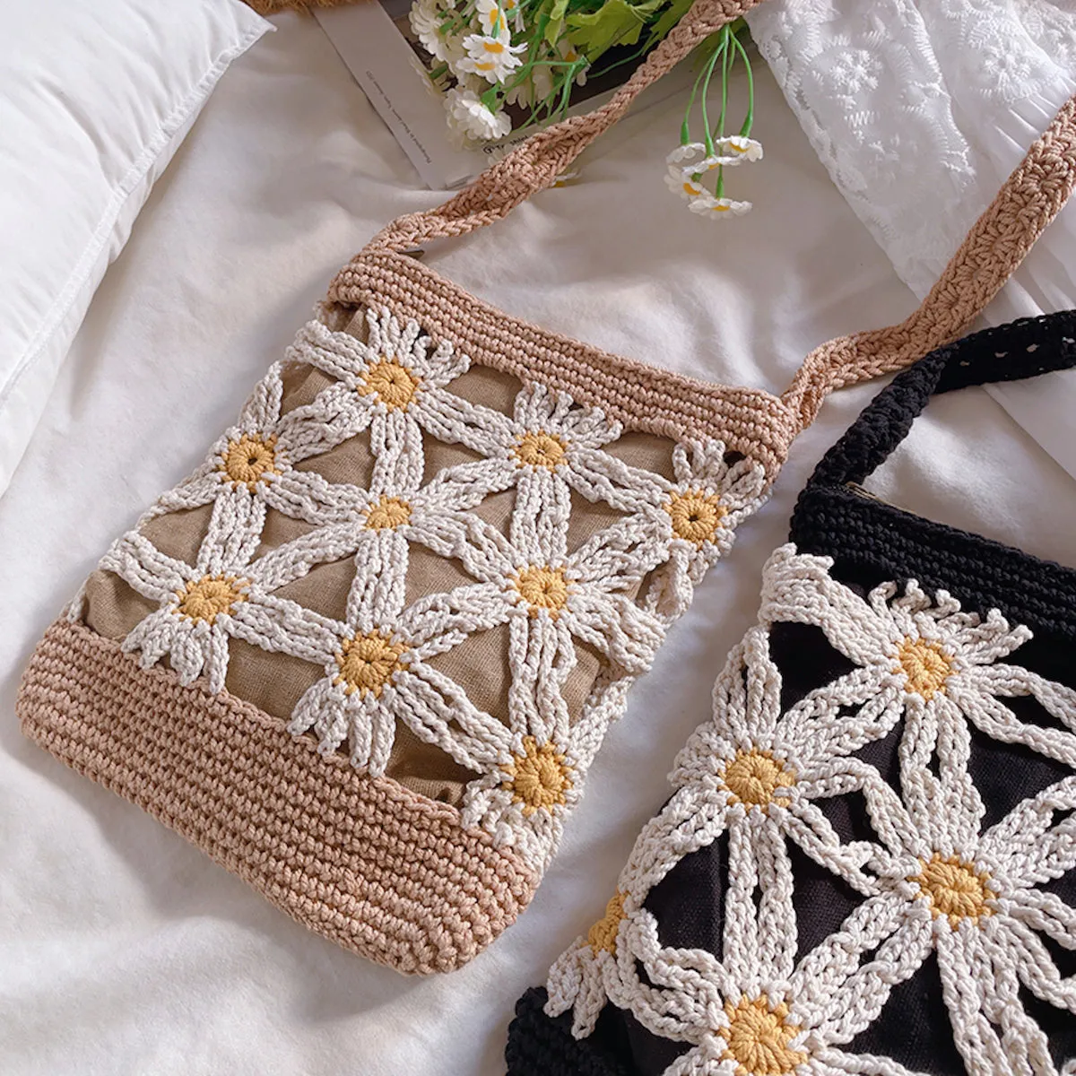 Elena Handbags Mini Daisy Purse