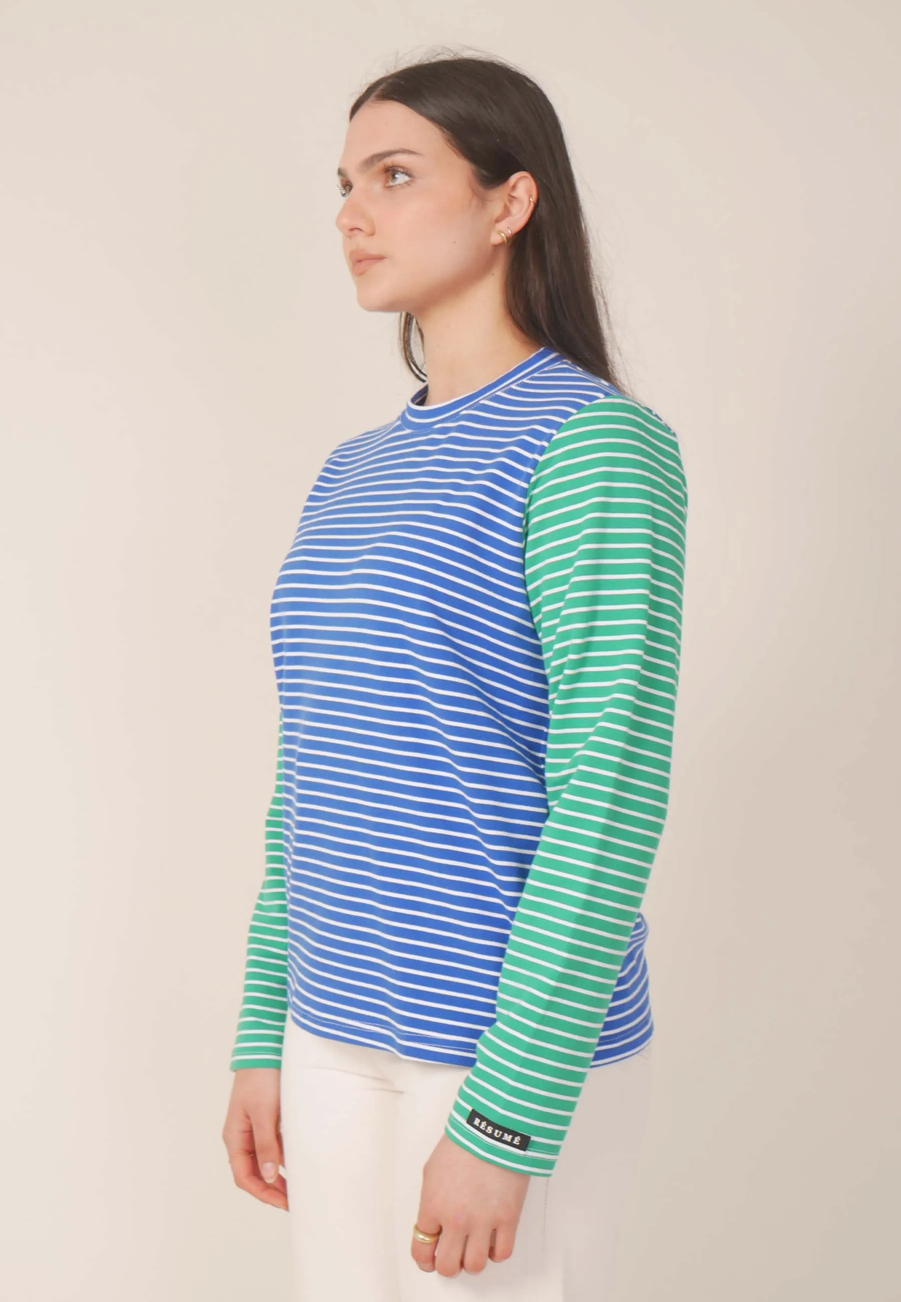 Gertie Long Sleeve - electric blue