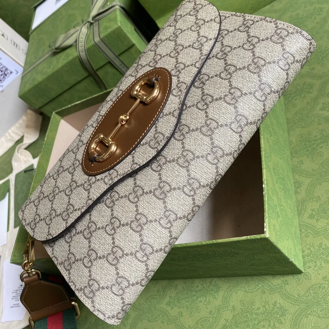 gg Horsebit 1955 Small Bag Beige For Women 10.2in/26cm gg