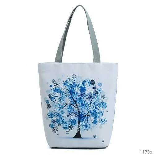 Harajuku Style Colorful Painting Shoulder Bag