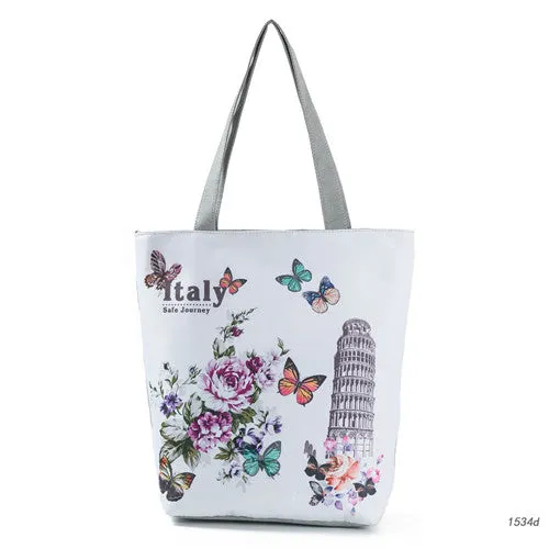 Harajuku Style Colorful Painting Shoulder Bag