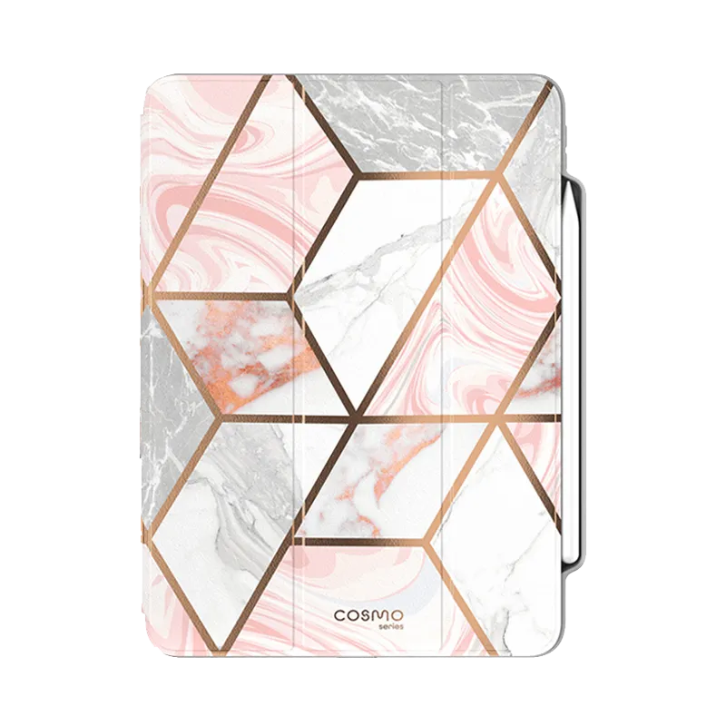 iPad Pro 12.9 inch (2020) Cosmo Case - Marble Pink