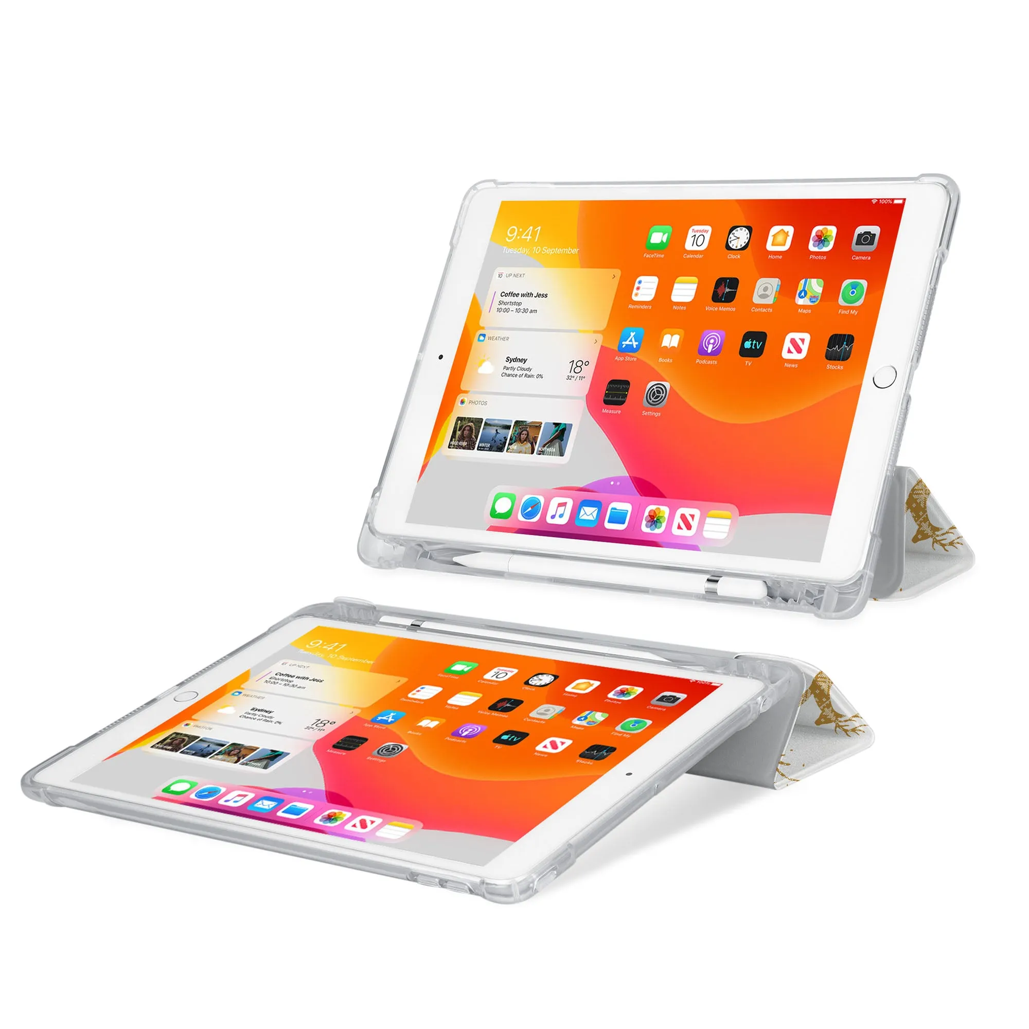iPad SeeThru Case - Christmas