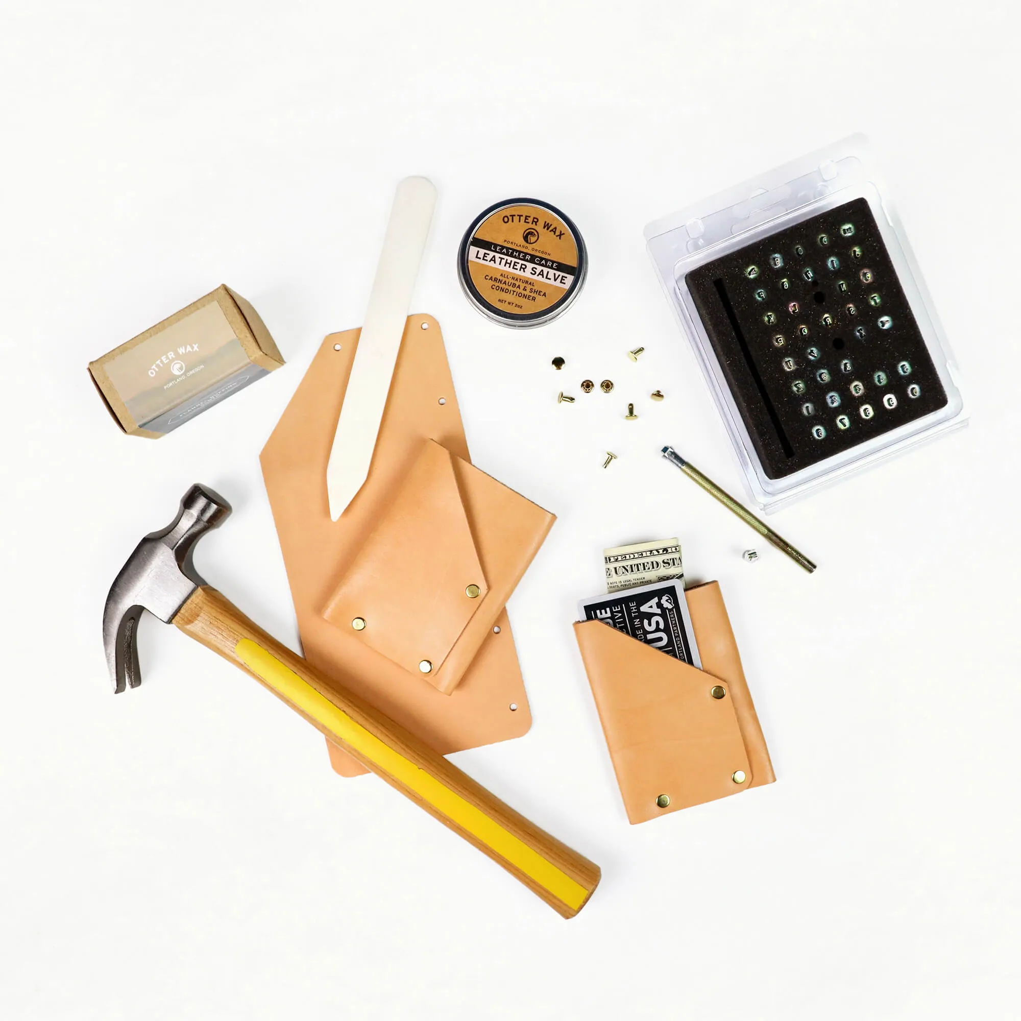Leather Card Holder Kit - Wholesale