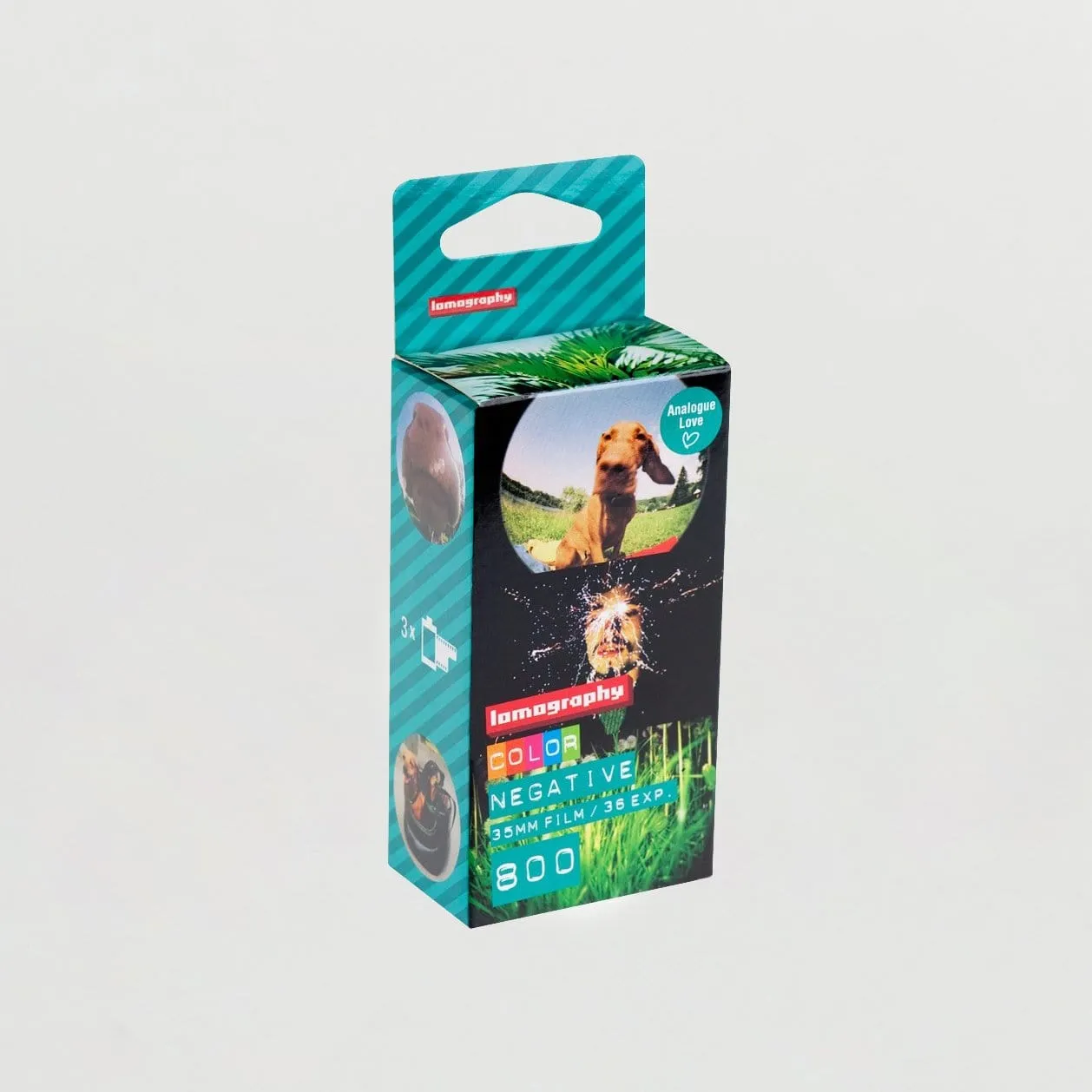Lomography 800 35mm 36 Exposures Color Negative Film (Pack of 3 Rolls)