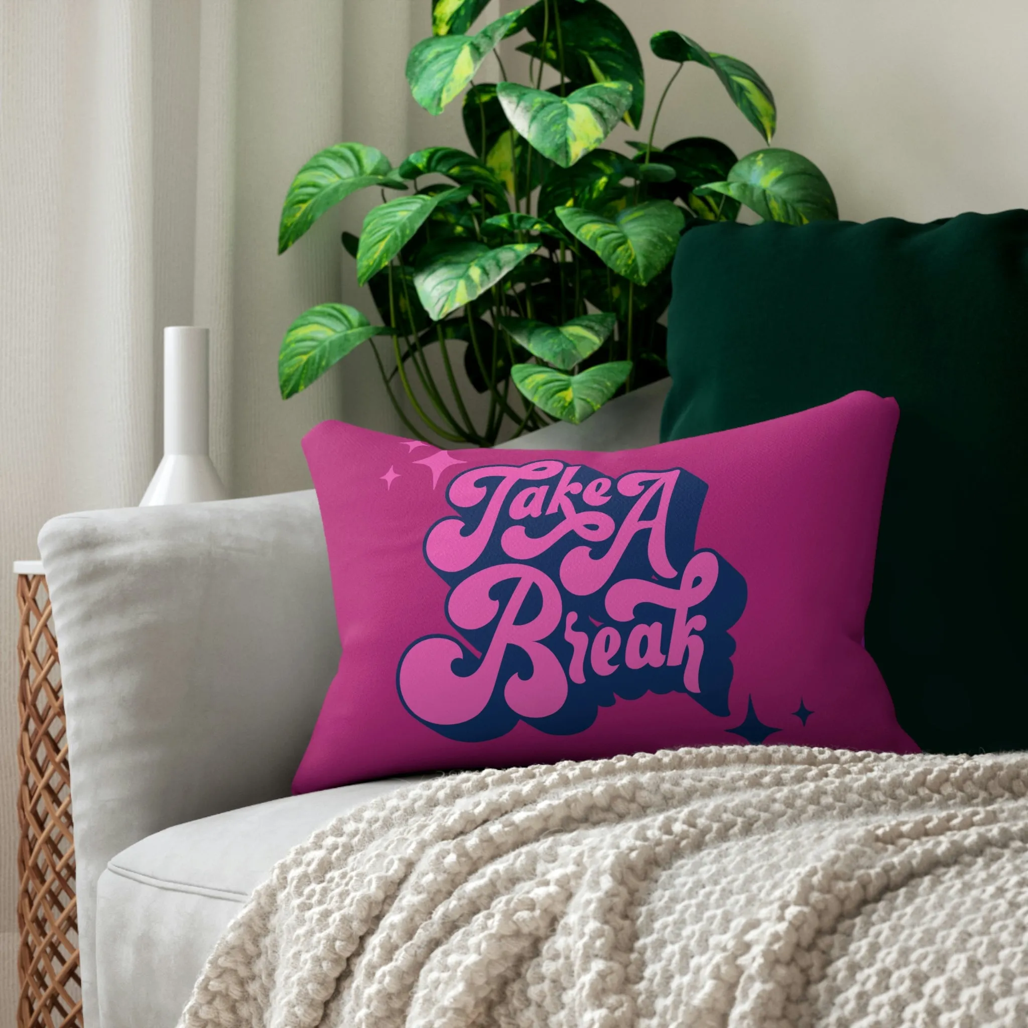 MyDreamMyTee  Beautiful Girls Polyester Lumbar Pillow