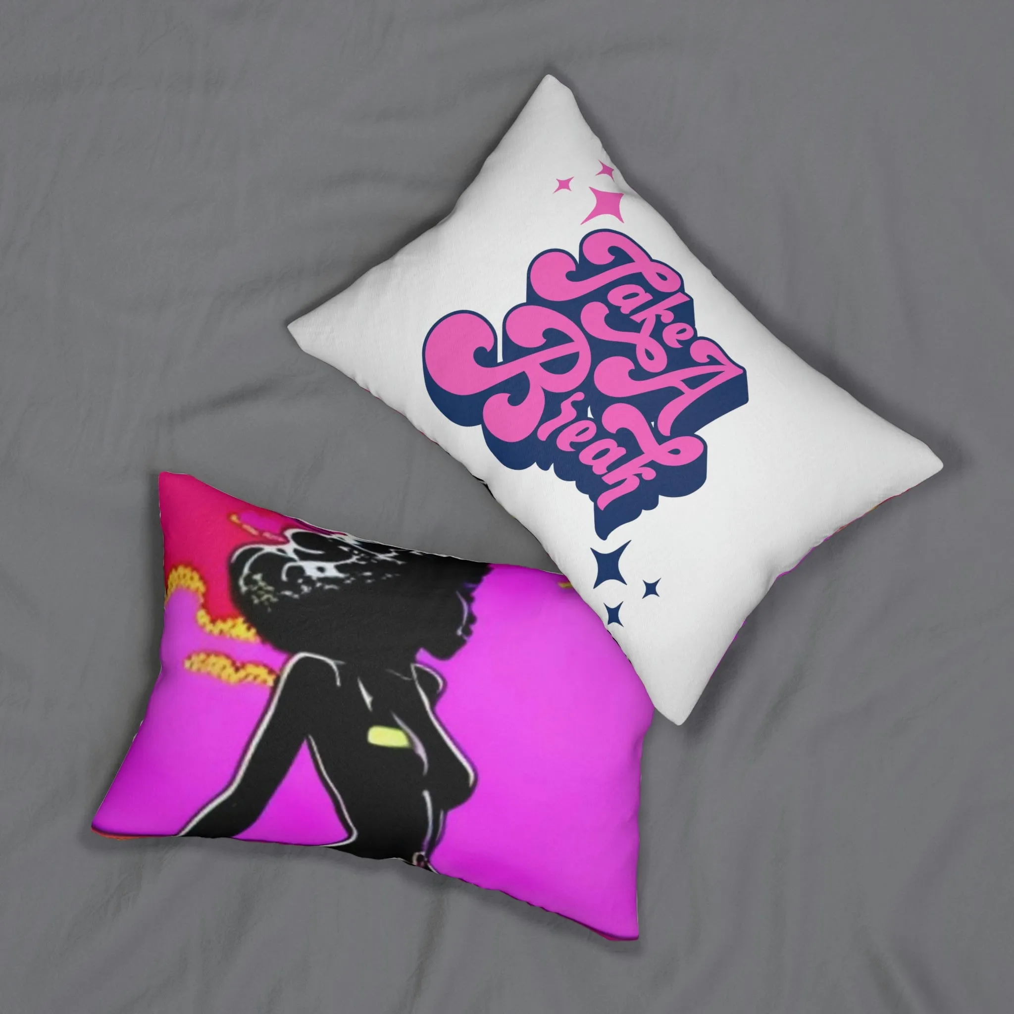 MyDreamMyTee  Beautiful Girls Polyester Lumbar Pillow