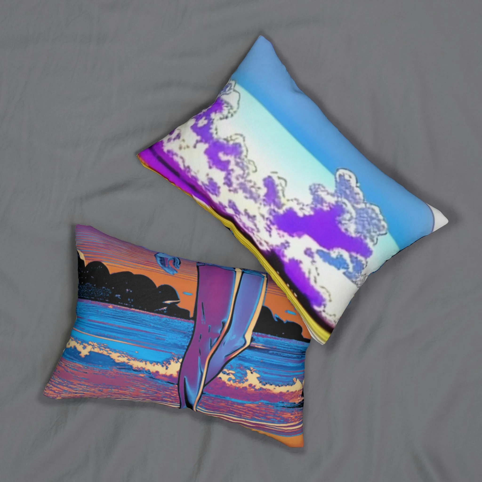 MyDreamMyTee  Beautiful Girls Polyester Lumbar Pillow