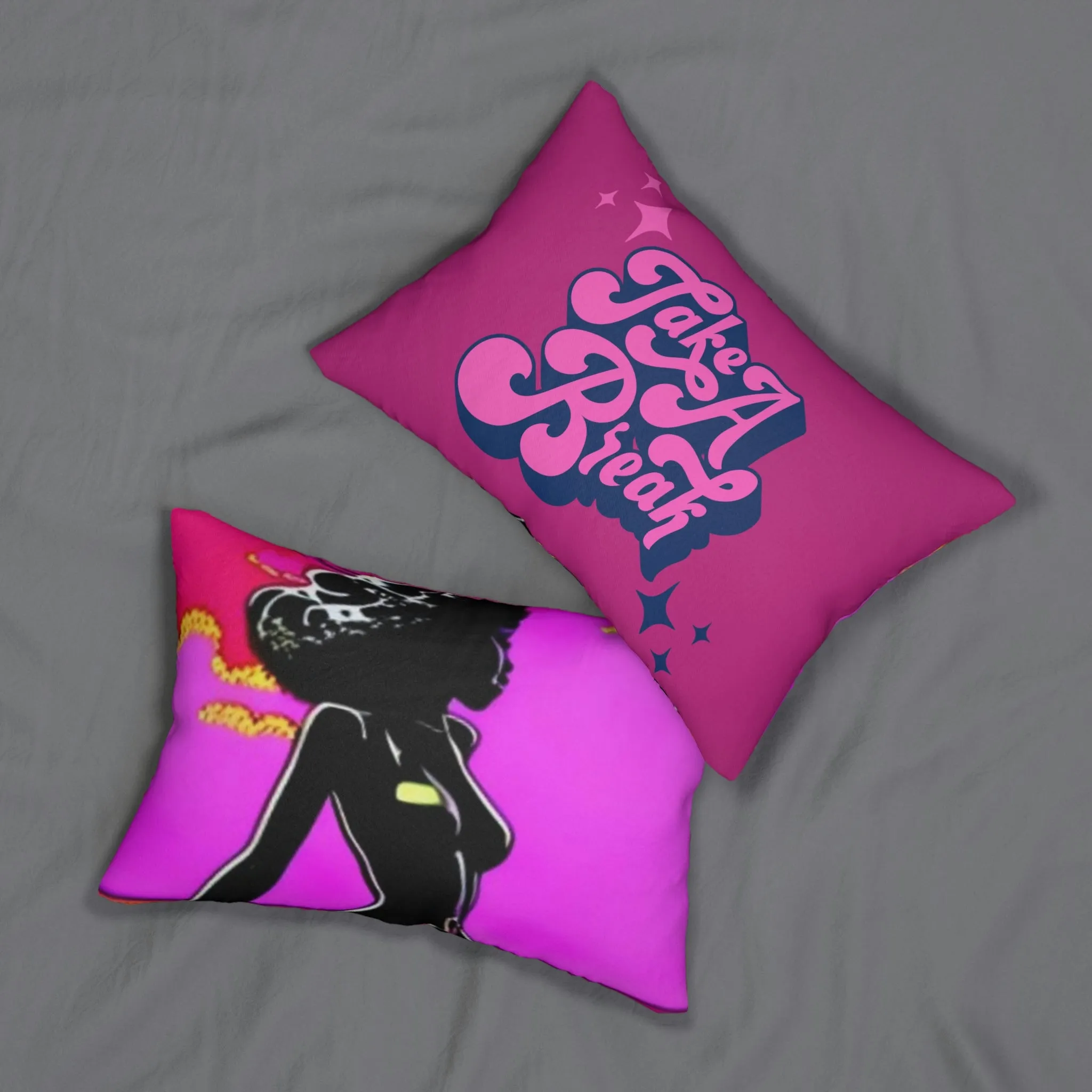 MyDreamMyTee  Beautiful Girls Polyester Lumbar Pillow