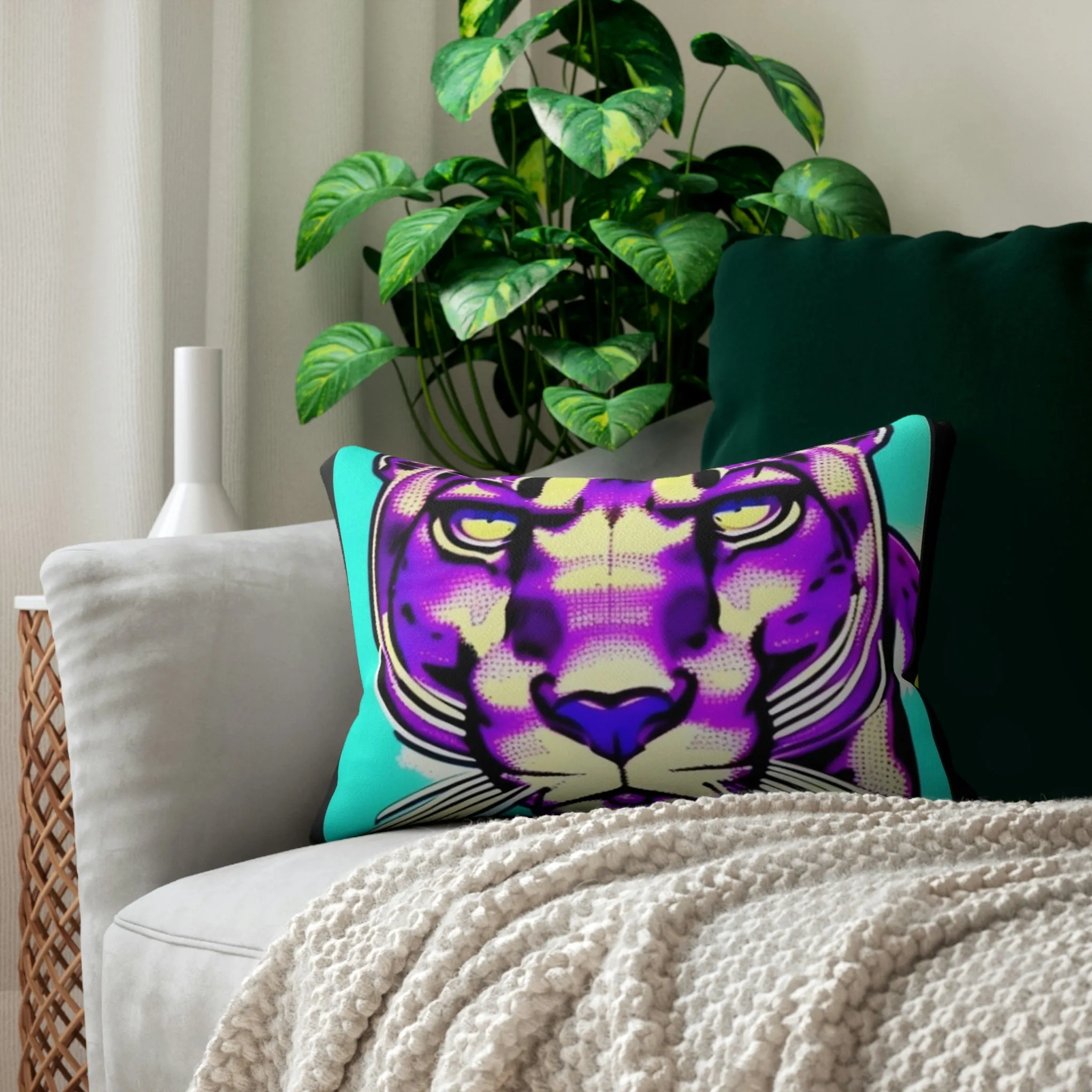 MyDreamMyTee  Beautiful Girls Polyester Lumbar Pillow