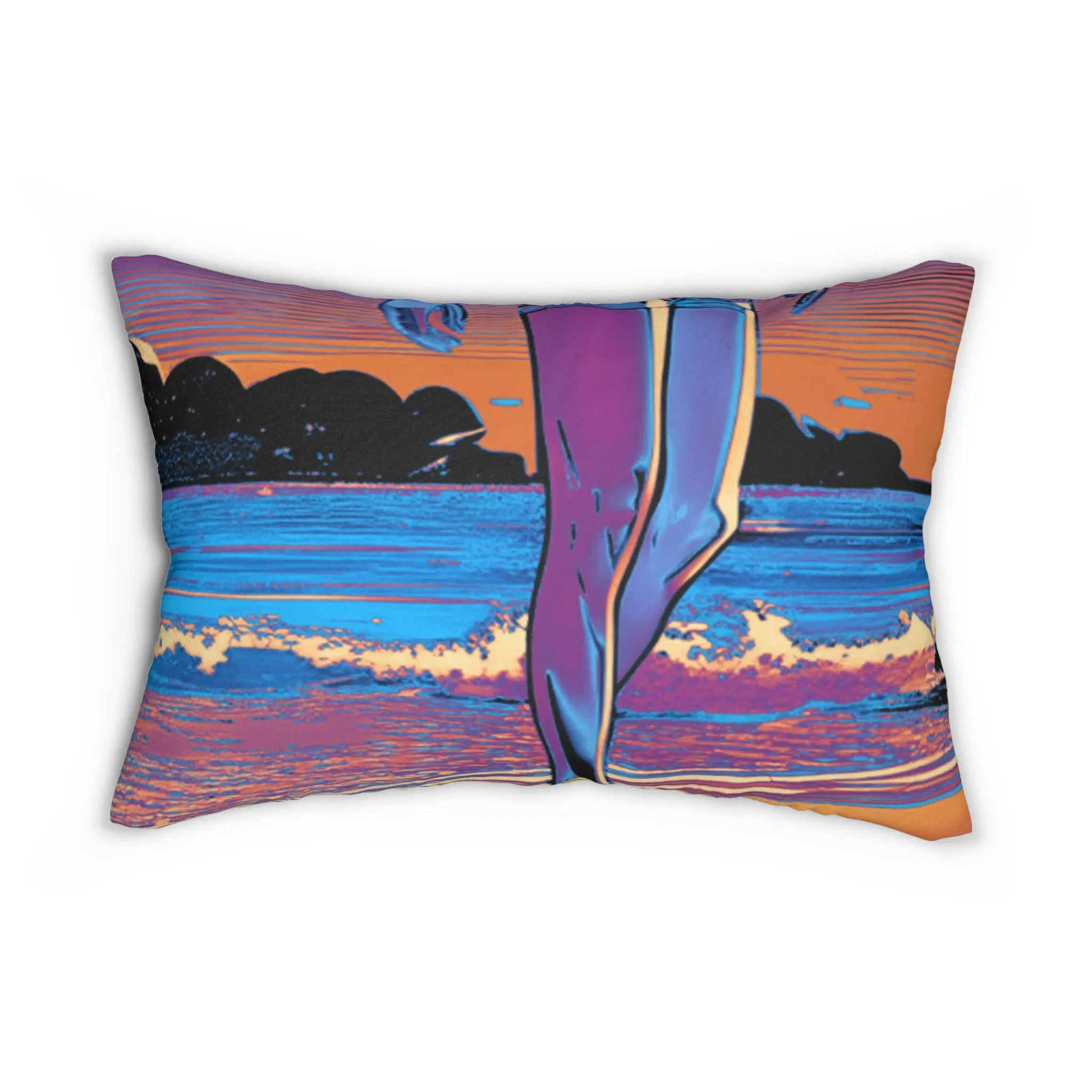 MyDreamMyTee  Beautiful Girls Polyester Lumbar Pillow