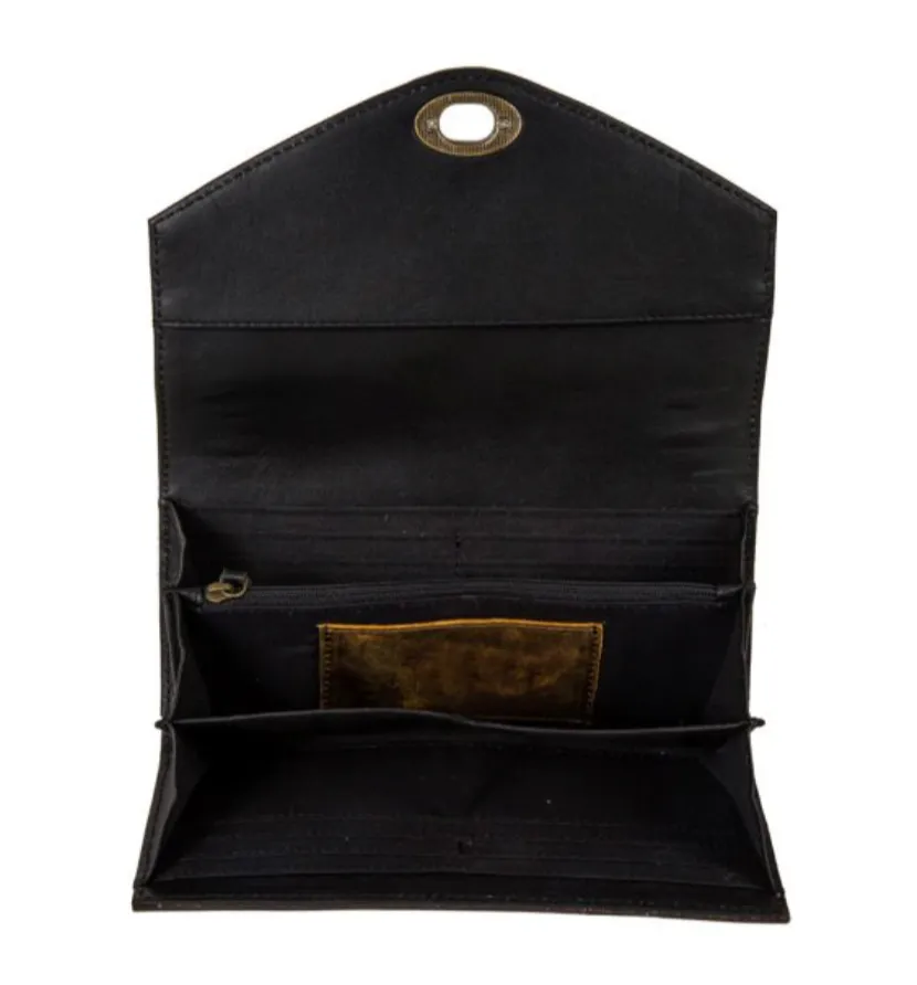 Night Gaze Hand-Tooled Wallet