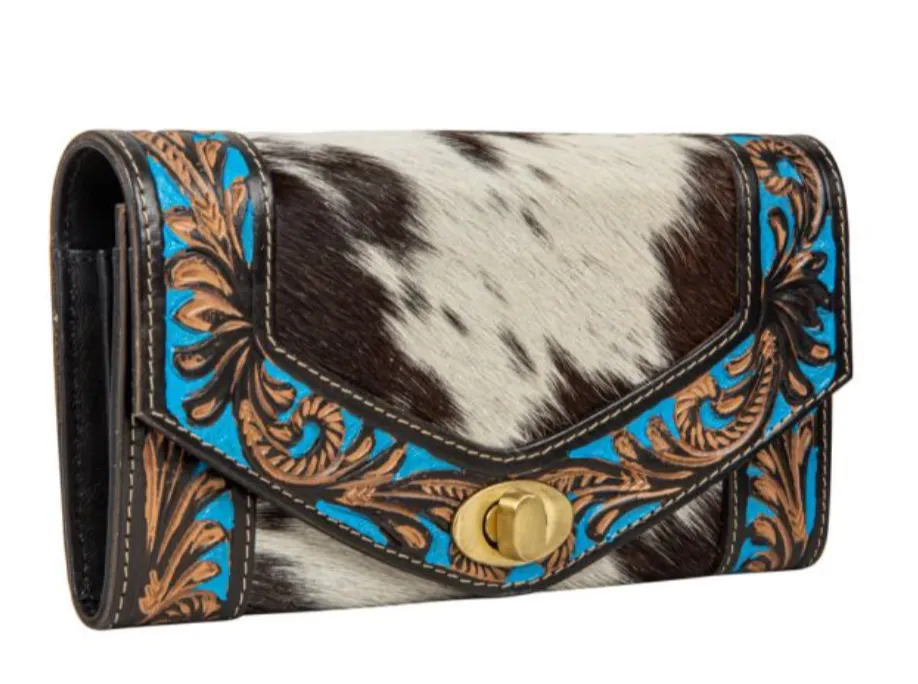 Night Gaze Hand-Tooled Wallet