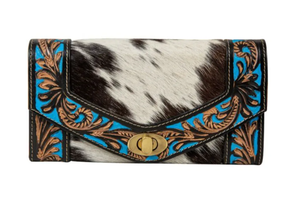 Night Gaze Hand-Tooled Wallet