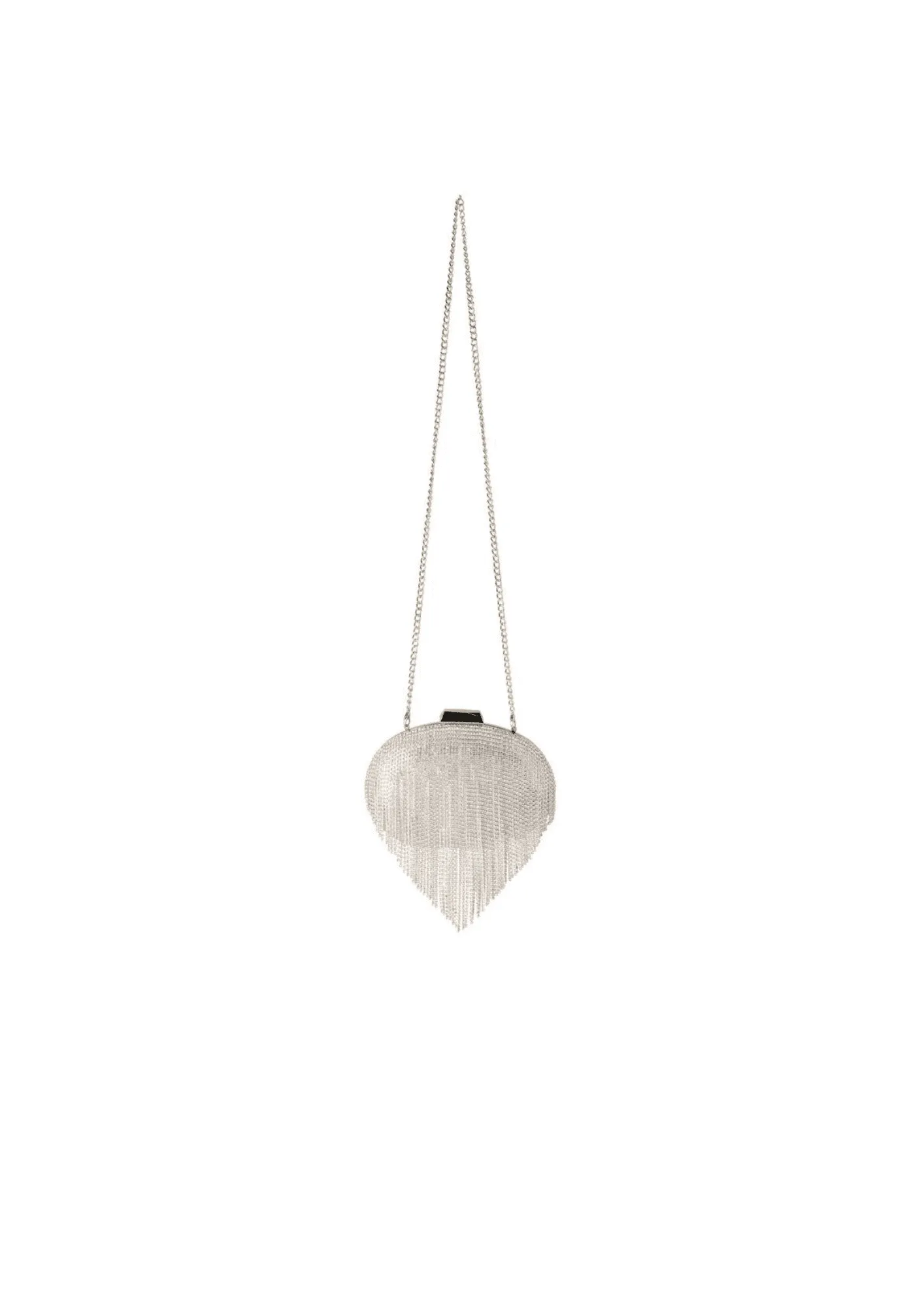 OLGA BERG - Bria Crystal fringed Bag