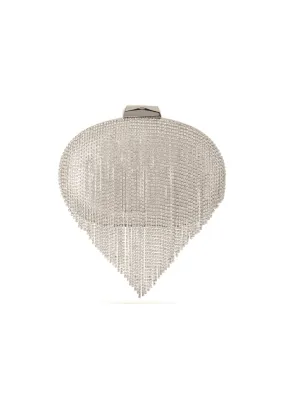 OLGA BERG - Bria Crystal fringed Bag