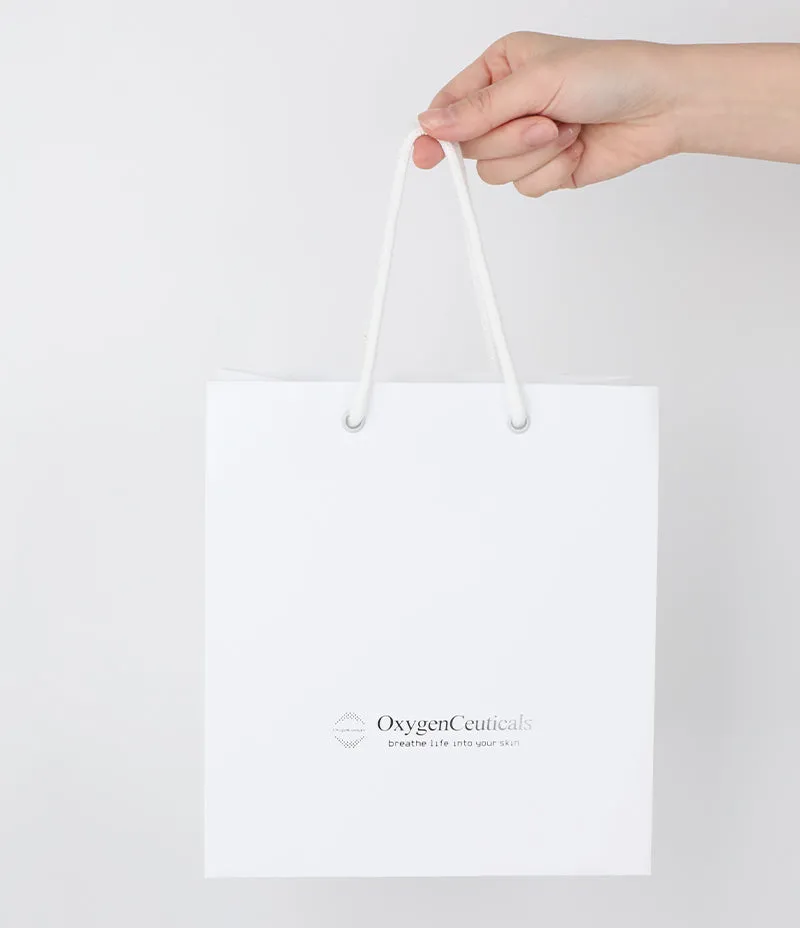 OxygenCeuticals White Shopping Bag (12ea)