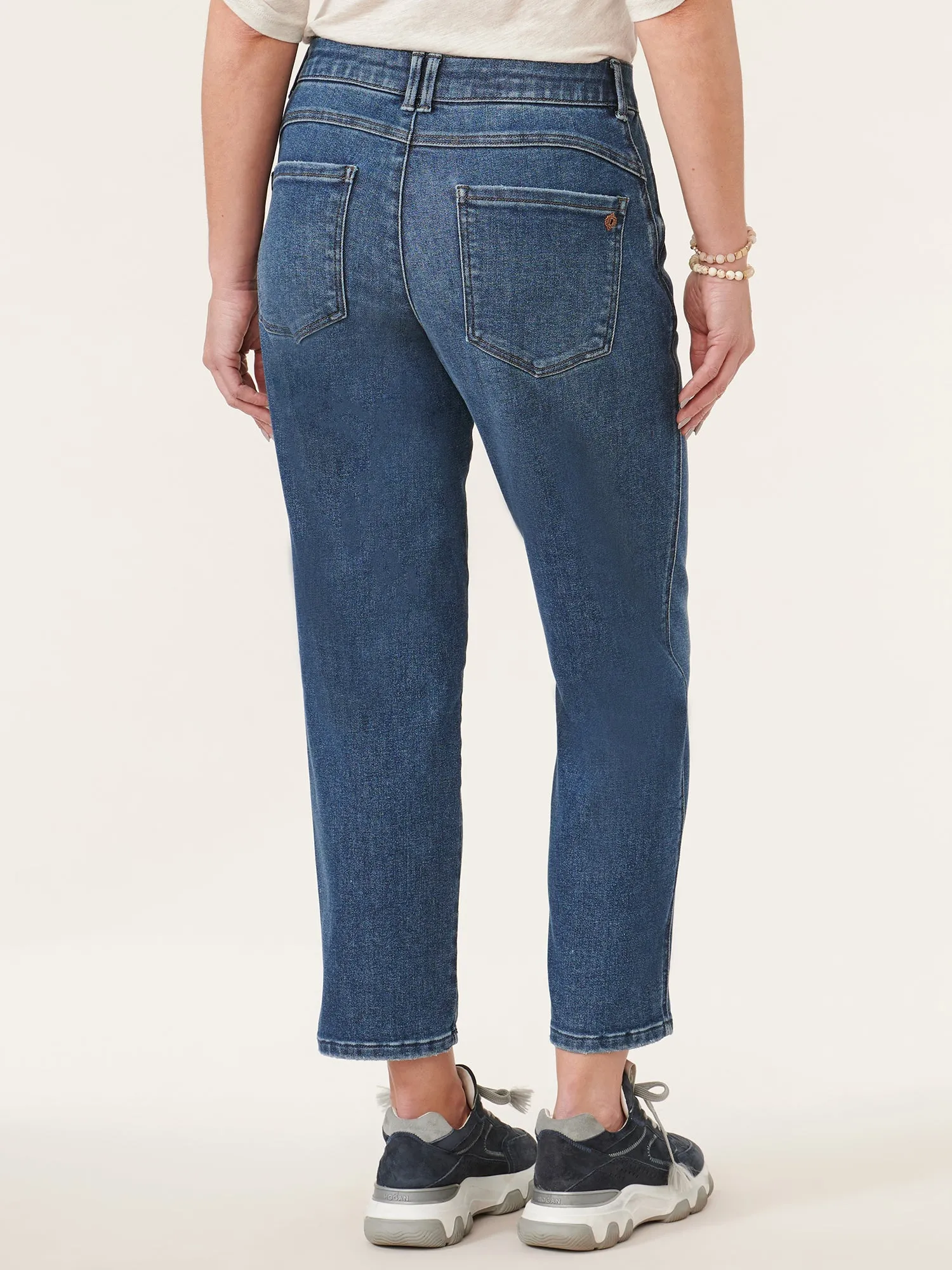 "Ab"solution® Skyrise Barrel Leg Jean