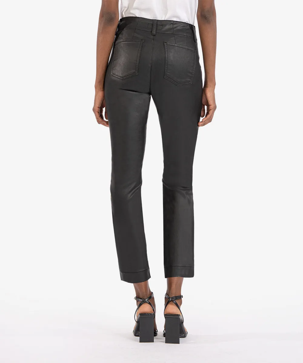 Reese Coated Mid Rise Ankle Straight, Petite