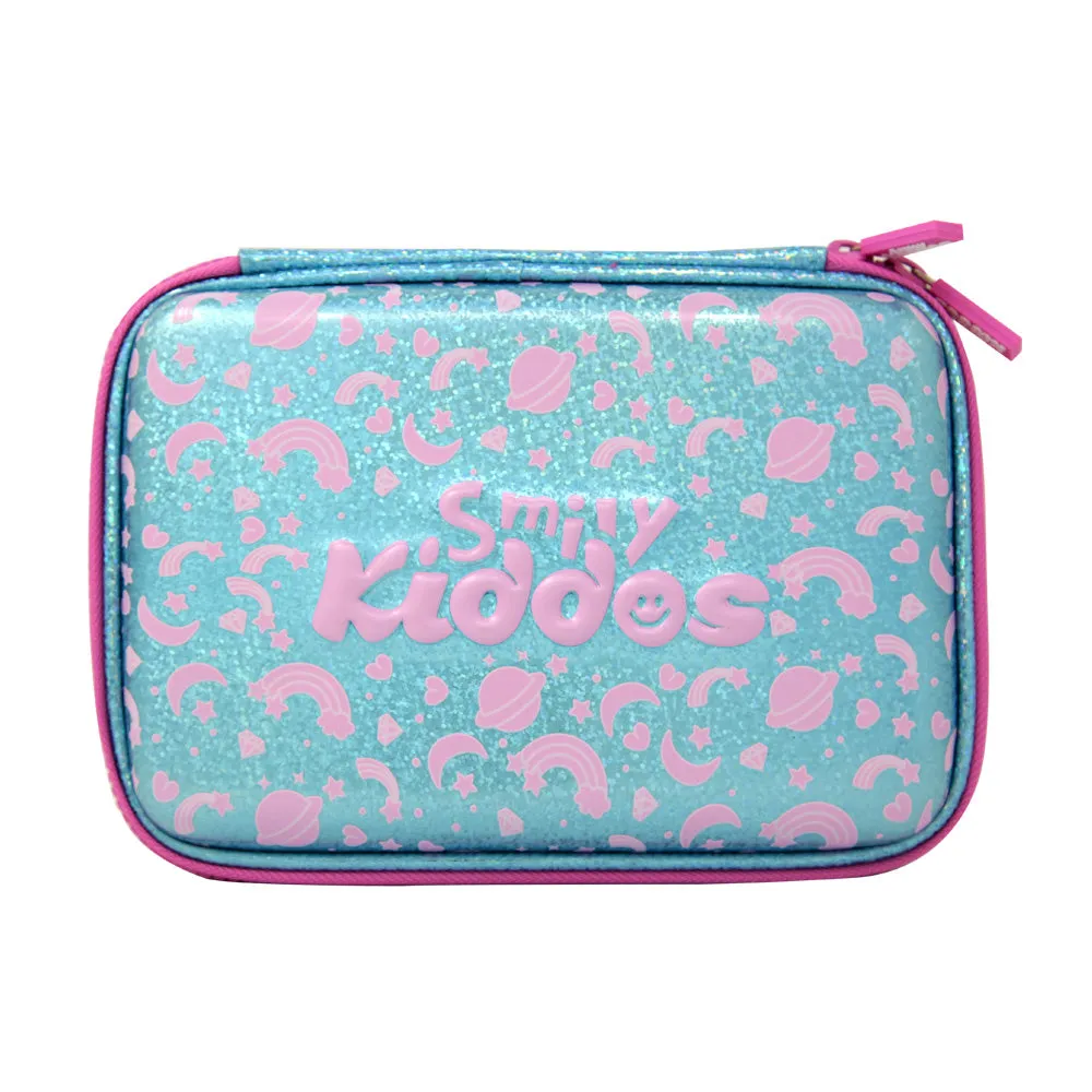 Smily Kiddos Bling Pencil Case Light Blue