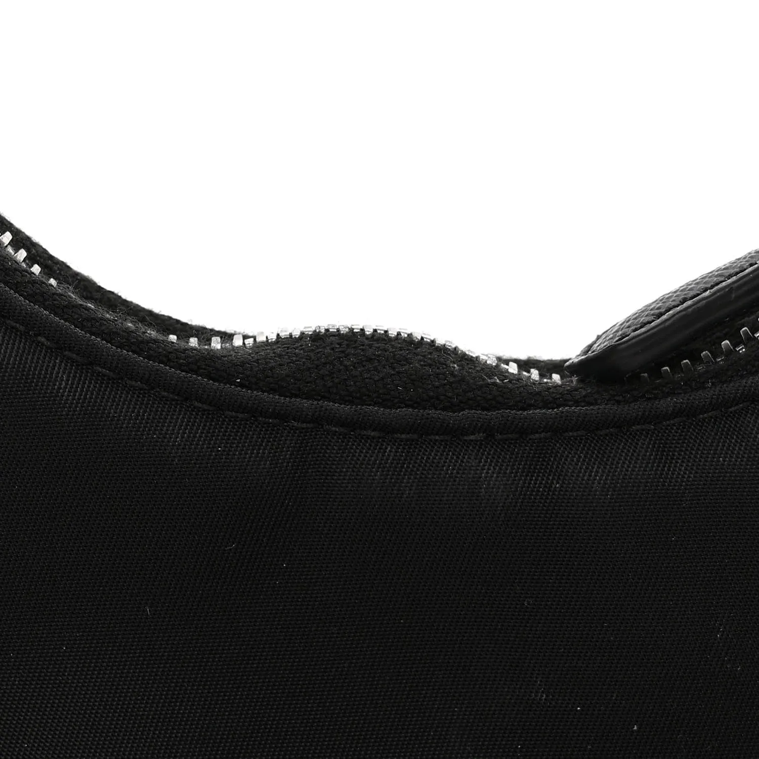 Tessuto Nylon Mini Re-Edition 2000 Shoulder Bag Black