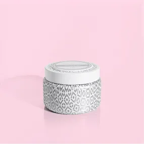 Volcano White Printed Travel Tin 8.5oz